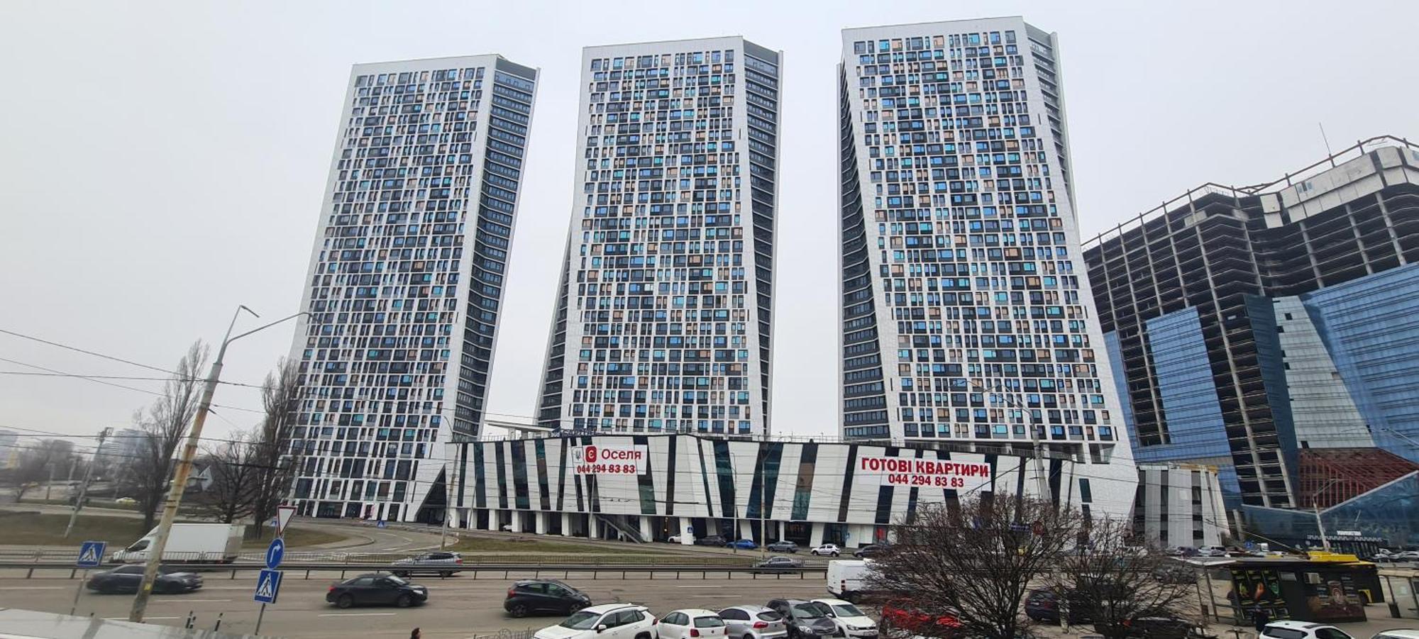 Жк"Манхэттен"На Берестейском Проспекте เคียฟ ภายนอก รูปภาพ